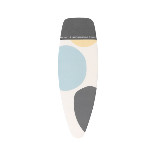 Brabantia Strijkplankhoes D, 135x45 cm, 8 mm schuim, hittebestendige parkeerplaats - Spring Bubbles - Spring Bubbles