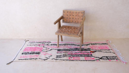 AFK Living vloerkleed Berber - handgemaakt - Wol - 140 x 200 cm