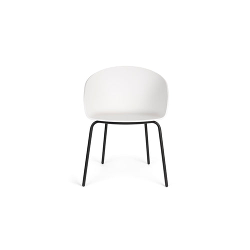Zuiver Void Eetkamerstoelen wit - Set van 2