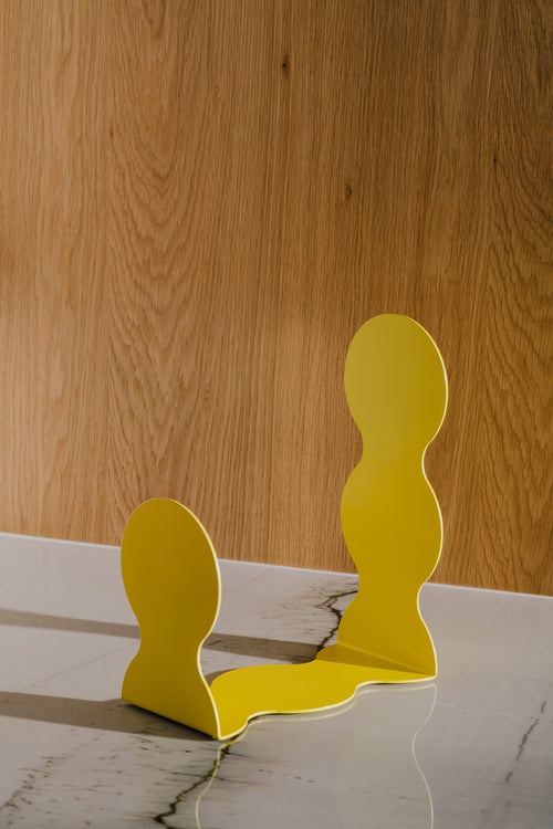 noo.ma FALA Boekensteun - Mellow Yellow - vtwonen shop