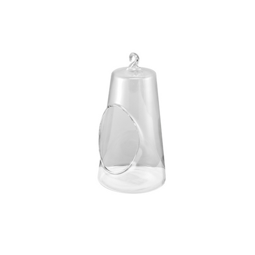 Sia Deco Hangvaas - transparant - glas - H19 - vtwonen shop