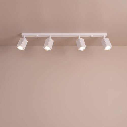 Sollux Lighting Plafondlamp RAYO 4L wit - 81x6x16,5cm