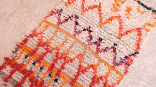 AFK Living vloerkleed Berber - handgemaakt - Wol - 80 cm x 186 cm - vtwonen shop