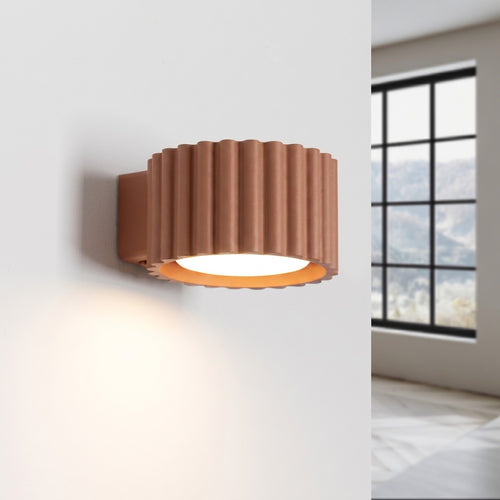 Sollux Lighting Wandlamp AURA mokka Gx53 - 10x12x6cm