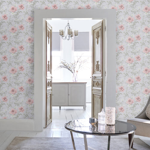 Laura Ashley Vliesbehang - Aurelie Natural - 10mx52cm - vtwonen shop