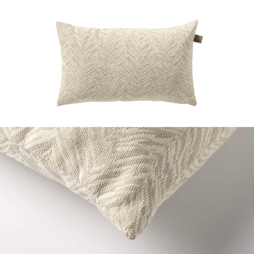 KUSSENSET - 3-delig - Secret Oasis - 45x45 cm, 30x50 cm - inclusief binnenkussens - groen, beige