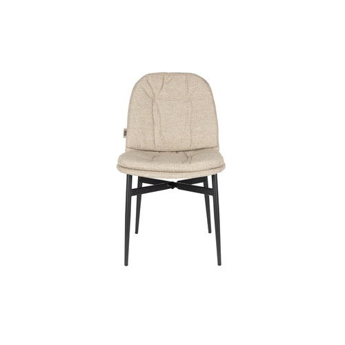 Dutchbone Jade Eetkamerstoelen Beige - Set van 2 - vtwonen shop