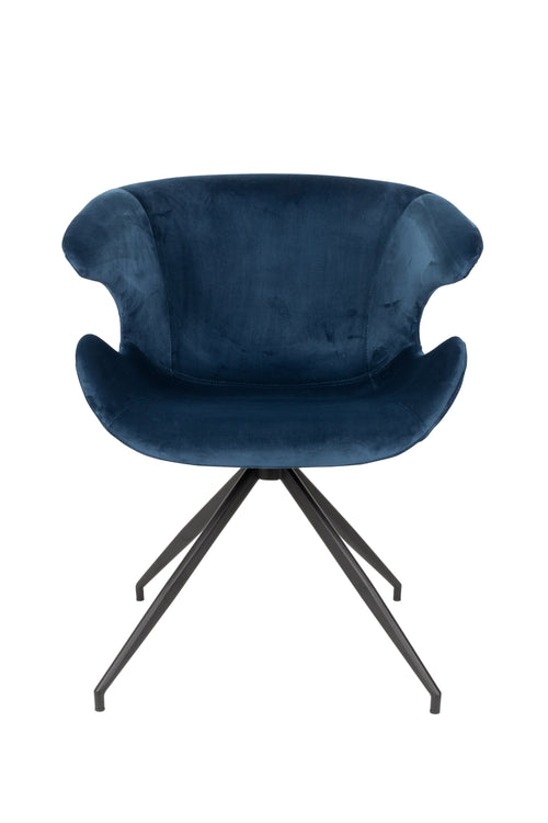 Zuiver Mia Armstoel Blauw - Set van 2 - vtwonen shop