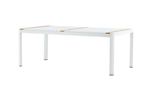 Rebellenclub tuintafel ferna - 200 x 100cm - wit - vtwonen shop