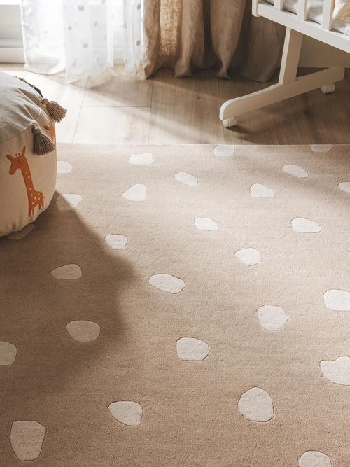 benuta kindervloerkleed Savannah - taupe - 150x220 cm
