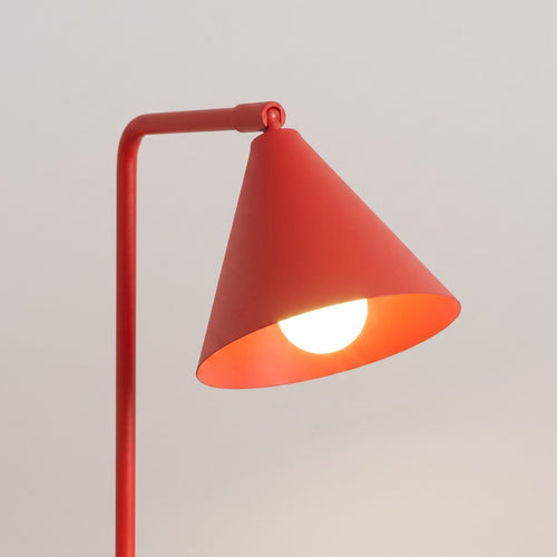 Sollux Lighting Tafellamp NOX rood - 18x18x35cm
