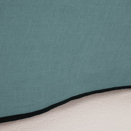 Madura Hoes voor boxspring Carlina groen van grijze en zwarte hommel 90x200 cm