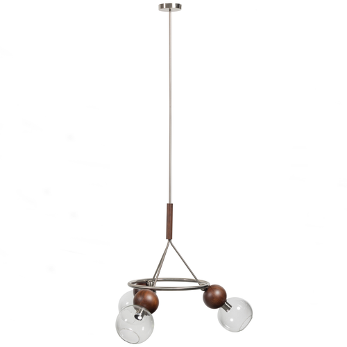 BePureHome hanglamp Babble 3 Bollen - Glas - Bruin - 60x90x90 - vtwonen shop