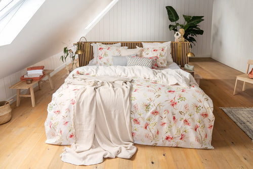 Walra - Dekbedovertrek Spring Beauty - 200x220 cm - Beige