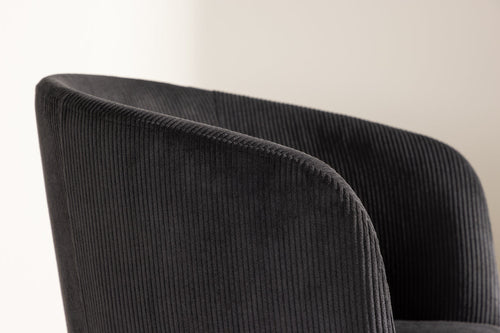 Rebellenclub Eetkamerstoel Cerreto - Zwart - vtwonen shop