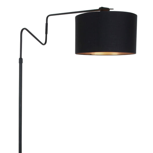 Anne Light & home vloerlamp linstrom - 1 lichts - 100x 155 cm - zwart - vtwonen shop