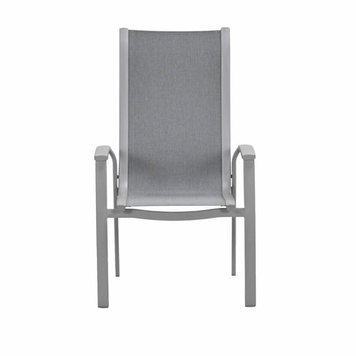 Garden Impressions Tuinstoel Hilly stapelbaar taupe - 4 stuks