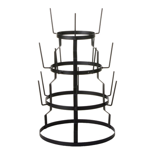 Mica Decorations Mokkenrek - H50 x Ø34 cm - Metaal - Zwart - vtwonen shop