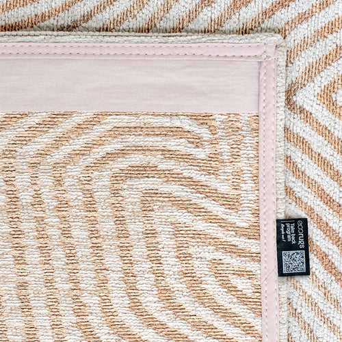 Louis De Poortere binnen & buiten machinewasbaar vloerkleed Meditation Coral van 70% gerecycled PET - rood - 170x235cm