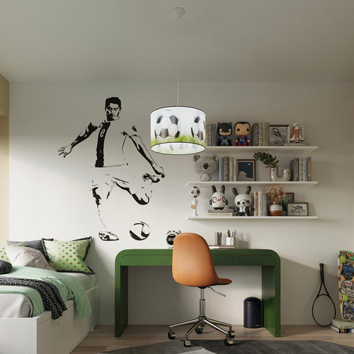 Sollux Lighting Hanglamp VOETBAL C 40 - 40x40x82cm