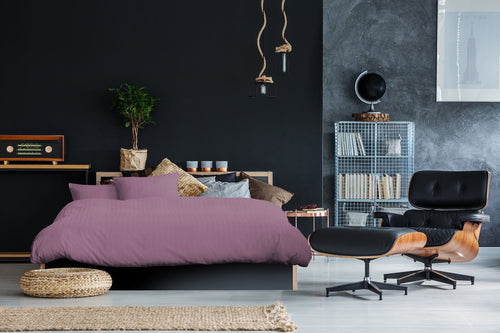 Ten Cate dekbedovertrek - 100% katoensatijn - paars - 240x200/220 - vtwonen shop