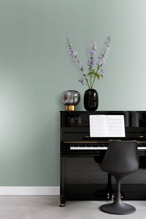 Origin Wallcoverings behang hamerslag bewerkt metaal lagunegroen - 53 cm x 10.05 m - 347601