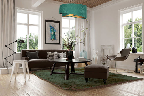 bpskoncept hanglamp Galaxy Elegant - groen - Ø50 cm