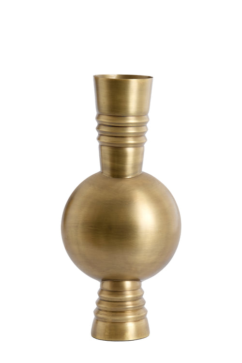 Light & Living vaas KAVANSI - Ø18x54.5cm - brons - vtwonen shop