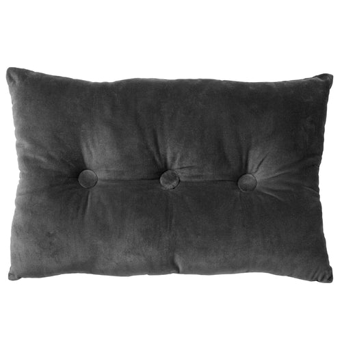 KUSSENSET - 3-delig - Caith & Valerie - 50x50 cm, 40x60 cm - sierkussens inclusief binnenkussens - antraciet, grijs