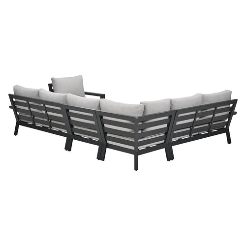 Garden Impressions Loungeset Sorelli 6-delig - donker grijs