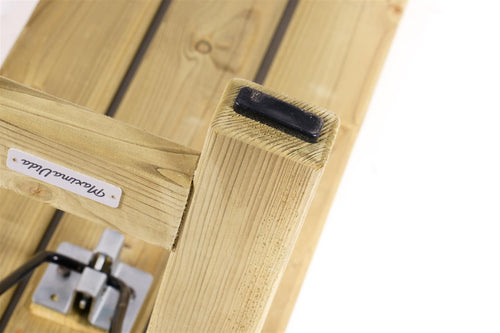 MaximaVida inklapbare picknickbank Vilnius 200 x 25 cm - 2 stuks