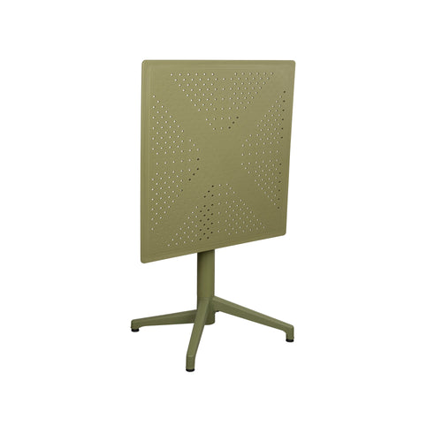 Housecraft Living George Bistrotafel/ Tuintafel/ Balkontafel Inklapbaar 70x70 cm Groen