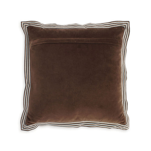 Walra - Sierkussen Deep Earth - 45x45 cm - Bruin