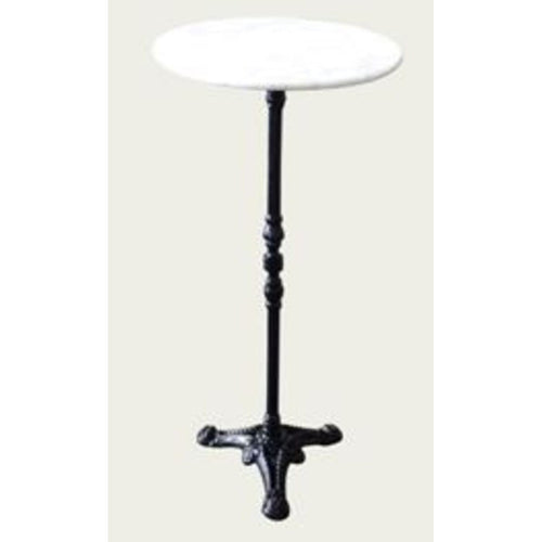 Kare Design Bartafel Bistrot Ø60cm wit marmer
