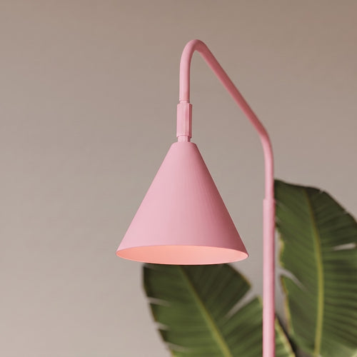 Sollux Lighting Vloerlamp NOX roze - 30x30x165cm