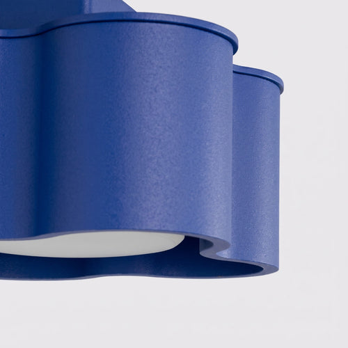 Sollux Lighting Plafondlamp OVIO 2 ultramarijn Gx53 - 24,5x12x8cm