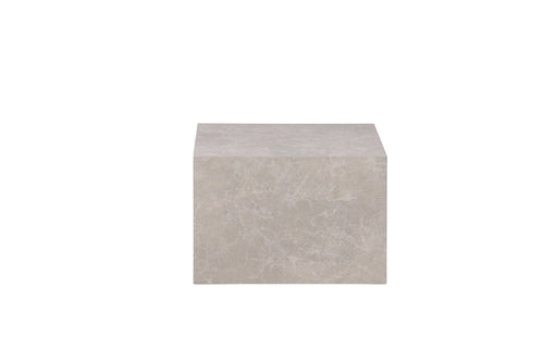 Rebellenclub Salontafel Tusani - 80 x 60 cm - Beige Marmerlook