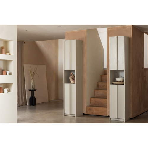 WOOOD kast Basu - Grenen - Dust - 210x40x42 - vtwonen shop