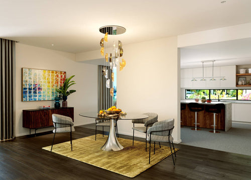 Kare Design Eettafel Grande Possibilita 180x120cm chroom en glas - vtwonen shop