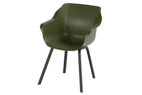 Hartman Tuinstoel Sophie - Groen Kunststof - Set Van 2 - vtwonen shop