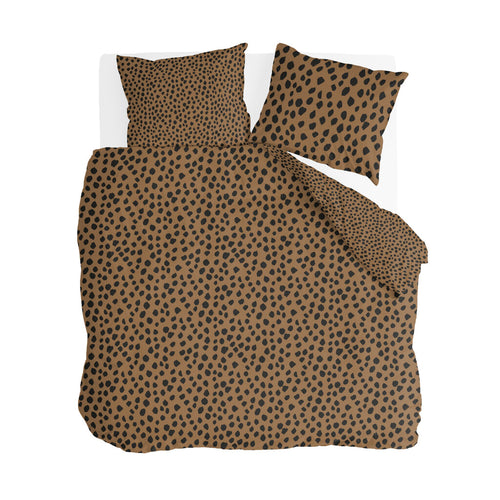 Byrklund - Dekbedovertrek Go Wild - 200x220 cm - Cognac