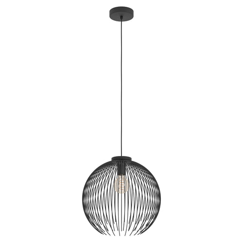 EGLO hanglamp Alhabia - zwart