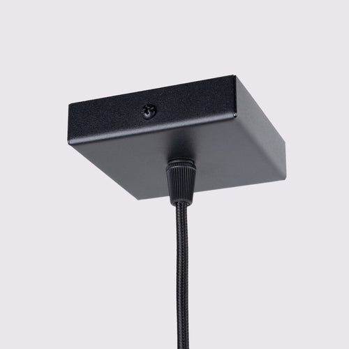 Sollux Lighting Hanglamp KARBON 1 zwart - 8x8x118cm