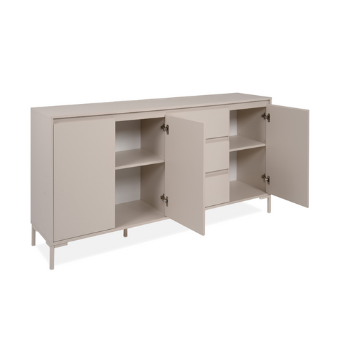 Calicosy - Buffetkast NERIO - beige taal 170x40x87 cm