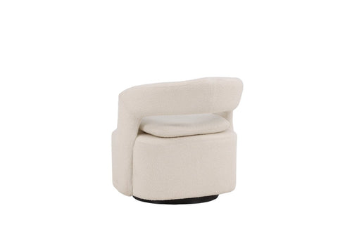 Rebellenclub Fauteuil Akando - Wit Bouclé - vtwonen shop