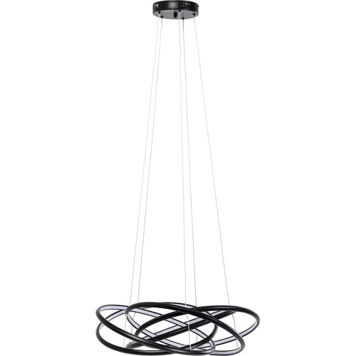 Kare Design Hanglamp Saturn LED zwart - vtwonen shop