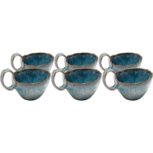 Kare Design Kopjes Mina blauw (6/set) - vtwonen shop