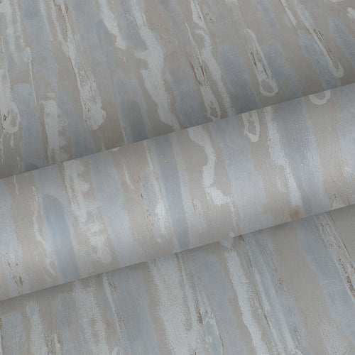 Sanders & Sanders behang houtlook blauw grijs - 53 cm x 10 m - 640068 - vtwonen shop