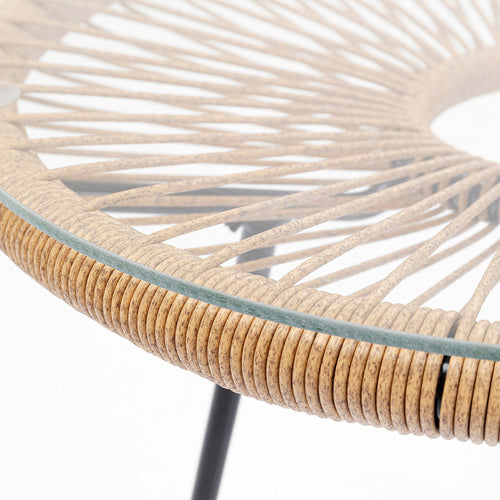 Kare Design Tuin Bijzettafel Acapulco natuur