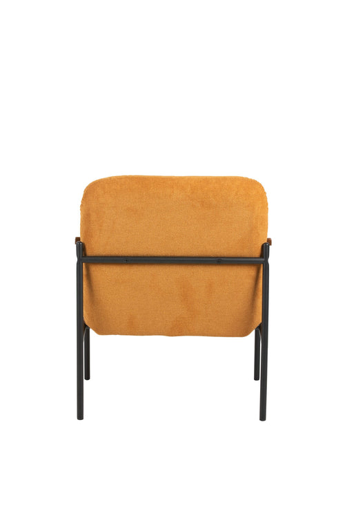 FurniLux Jara Lounge stoel - geel - 68.5x72.5x82 cm - vtwonen shop